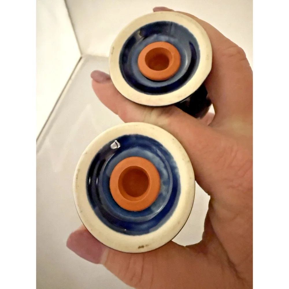 Homer Laughlin FIESTAWARE FIESTA COBALT BLUE Salt & Pepper Shaker Set Collection